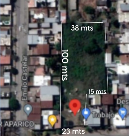 IMPORTANTE TERRENO. REPUBLICA DEL LIBANO 2400