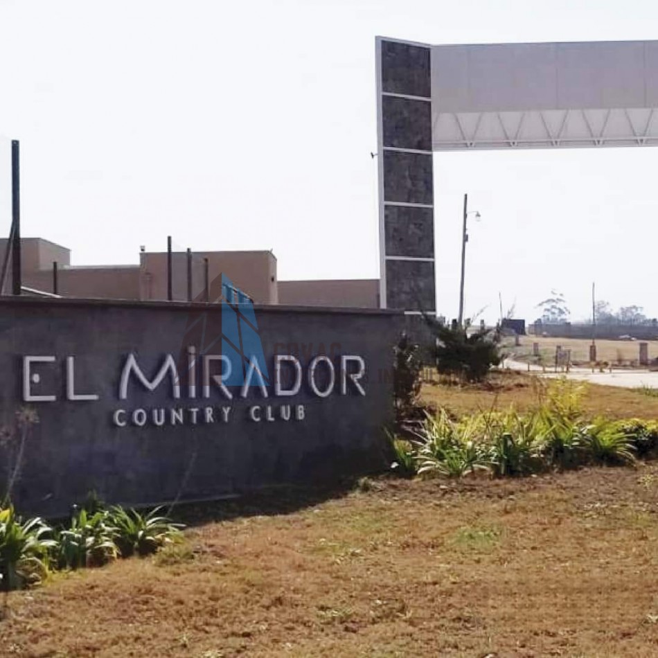 LOTE ESQUINA EN VENTA - COUNTRY EL MIRADOR