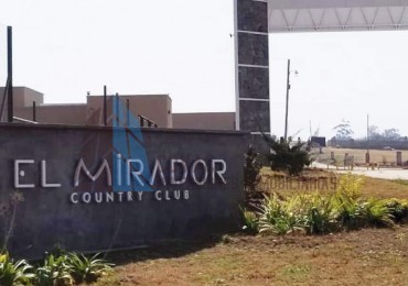 LOTE ESQUINA EN VENTA - COUNTRY EL MIRADOR